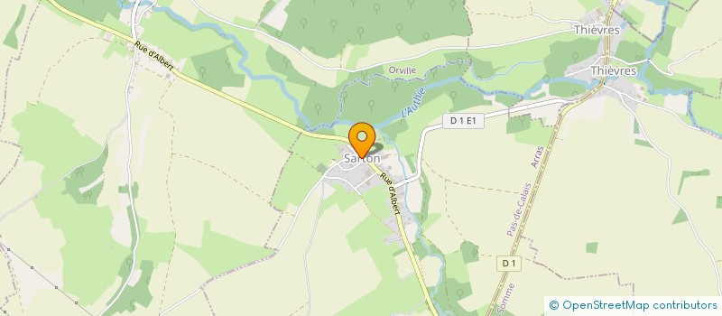 localisation de l'entreprise MONSIEUR CHRISTIAN KACZMAREK  SARTON