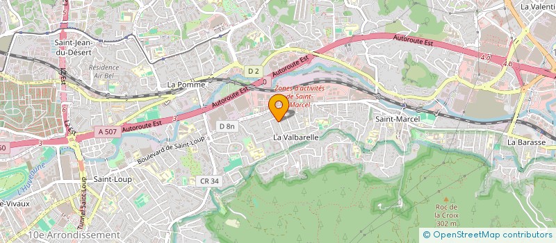 localisation de l'entreprise MONSIEUR CHRISTIAN KAMARA  MARSEILLE