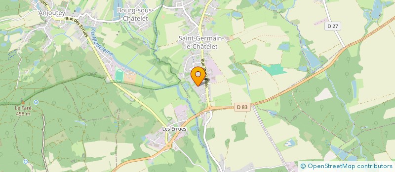 localisation de l'entreprise MONSIEUR CHRISTIAN KAUFFMANN à ROUGEMONT-LE-CHATEAU