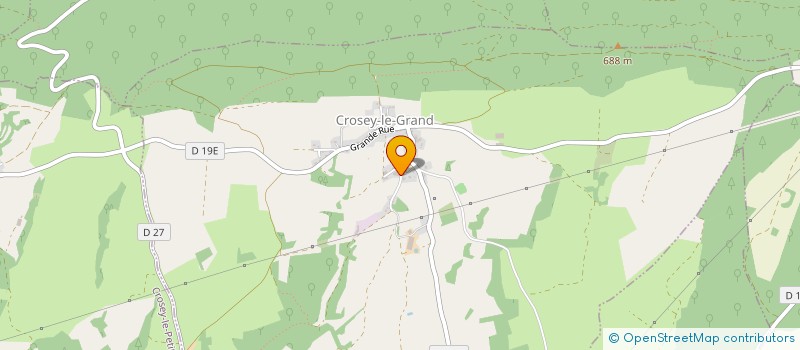 localisation de l'entreprise MONSIEUR CHRISTIAN KAUFFMANN  CROSEY-LE-GRAND