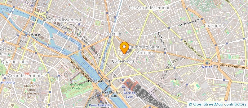 localisation de l'entreprise MONSIEUR CHRISTIAN KECHICHIGLONIAN  PARIS