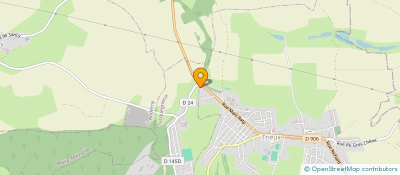 localisation de l'entreprise MONSIEUR CHRISTIAN KEDZIERSKI  TRIEUX