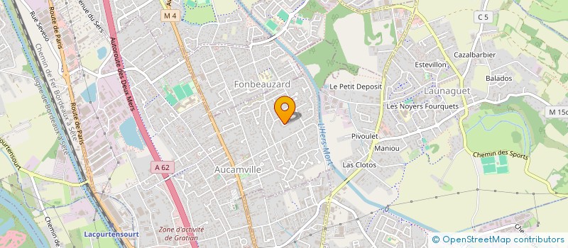 localisation de l'entreprise MONSIEUR CHRISTIAN KERTHE à AUCAMVILLE