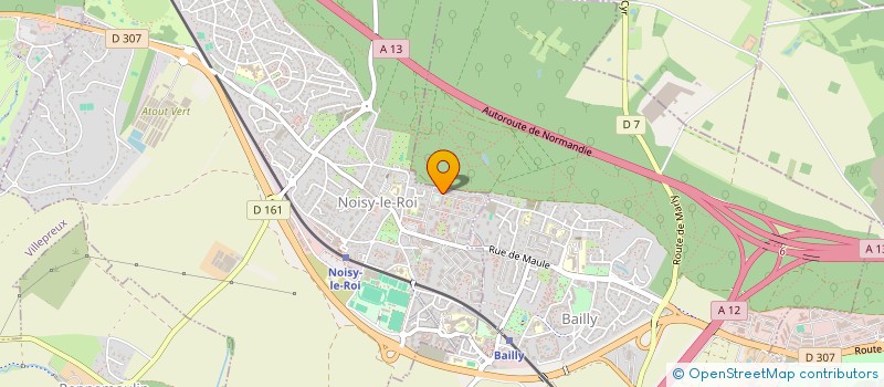 localisation de l'entreprise MONSIEUR CHRISTIAN KIEFE à NOISY-LE-ROI