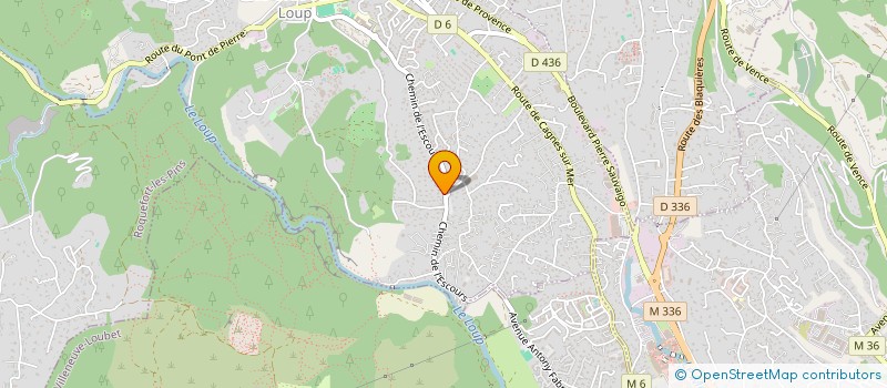 localisation de l'entreprise MONSIEUR CHRISTIAN KOEGELE à LA COLLE-SUR-LOUP