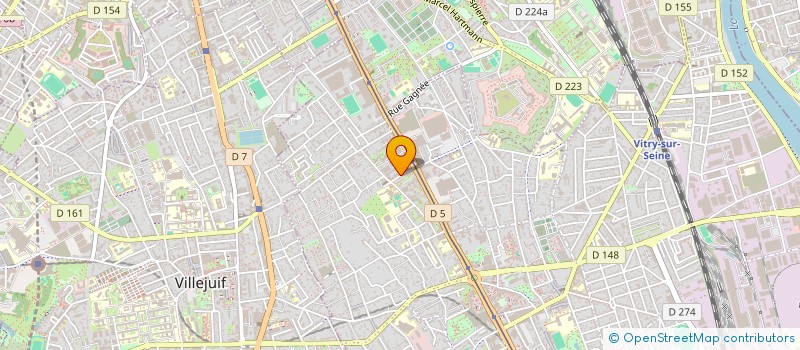 localisation de l'entreprise MONSIEUR CHRISTIAN KOK  VITRY-SUR-SEINE