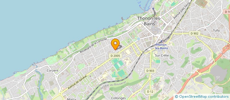 localisation de l'entreprise MONSIEUR CHRISTIAN KOLHER à THONON-LES-BAINS