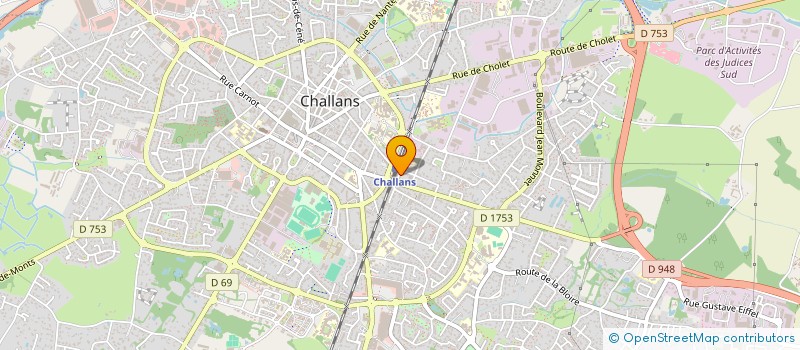 localisation de l'entreprise MONSIEUR CHRISTIAN KONIG à CHALLANS