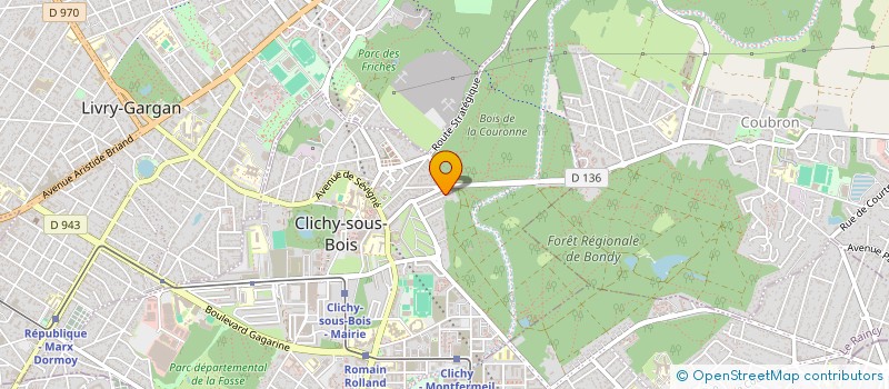 localisation de l'entreprise MONSIEUR CHRISTIAN KOTTMANN  CLICHY-SOUS-BOIS