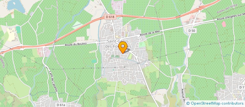 localisation de l'entreprise MONSIEUR CHRISTIAN KOUYOUMDJIAN  LAROQUE DES ALBERES