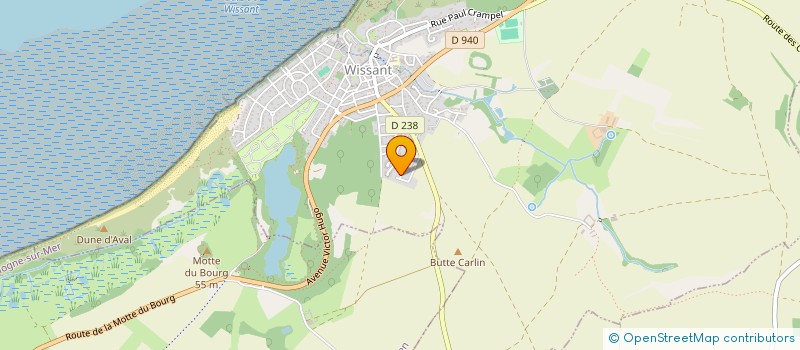 localisation de l'entreprise MONSIEUR CHRISTIAN KRETZ  WISSANT