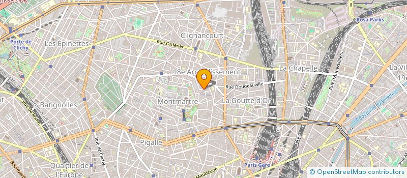 localisation de l'entreprise MONSIEUR CHRISTIAN LA COSTE  PARIS