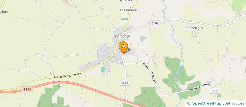 localisation de l'entreprise MONSIEUR CHRISTIAN LABETOULLE  BON REPOS SUR BLAVET