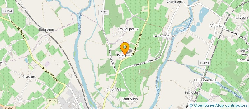 localisation de l'entreprise MONSIEUR CHRISTIAN LABROUSSE à CHATEAUNEUF-SUR-CHARENTE