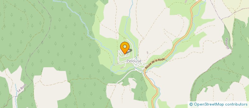 localisation de l'entreprise MONSIEUR CHRISTIAN LACAS  PELOUSE