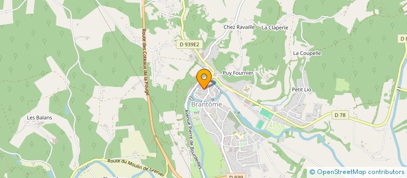 localisation de l'entreprise MONSIEUR CHRISTIAN LACOUR  BIRAS