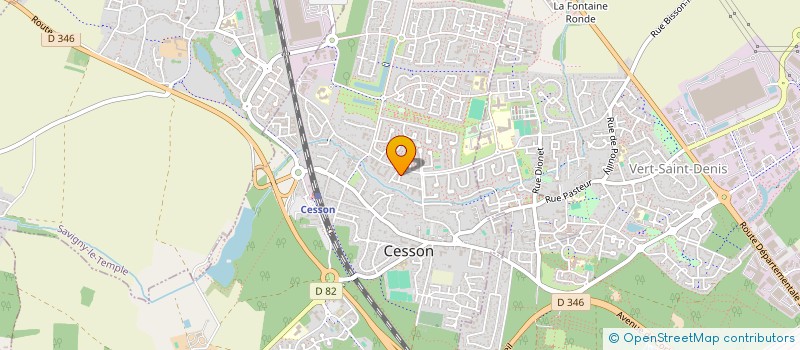 localisation de l'entreprise MONSIEUR CHRISTIAN LACROIX-BOUZON  CESSON