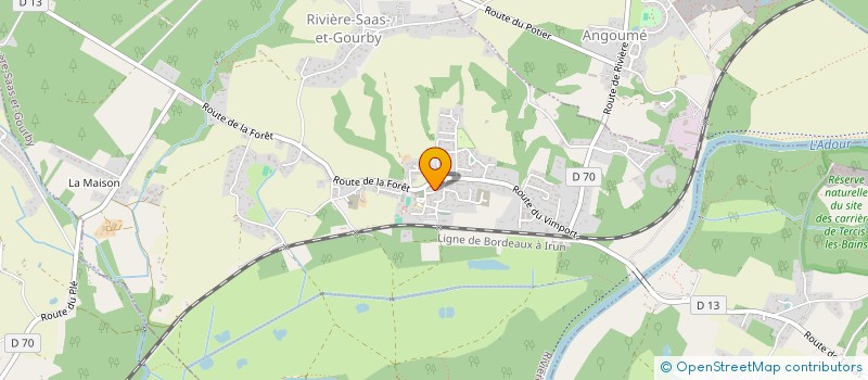 localisation de l'entreprise MONSIEUR CHRISTIAN LAFITTE  SEYRESSE