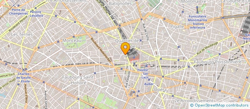 localisation de l'entreprise MONSIEUR CHRISTIAN LAFONT à PARIS