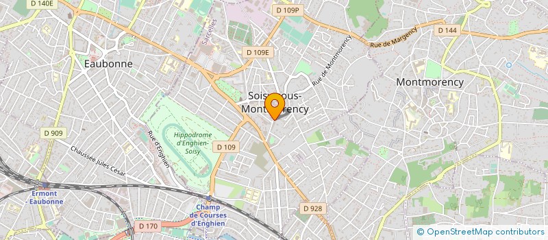 localisation de l'entreprise MONSIEUR CHRISTIAN LAIRAUD  SOISY-SOUS-MONTMORENCY