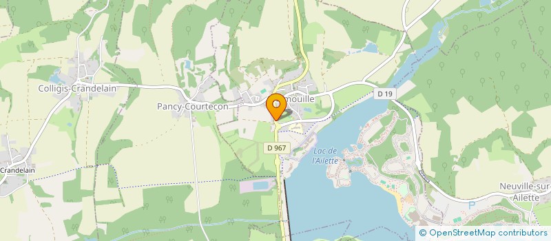 localisation de l'entreprise MONSIEUR CHRISTIAN LAMBERT à CHAMOUILLE