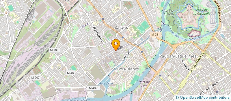 localisation de l'entreprise MONSIEUR CHRISTIAN LAMBERT à LILLE