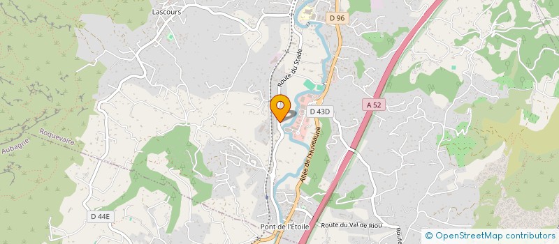 localisation de l'entreprise MONSIEUR CHRISTIAN LANAI  ROQUEVAIRE