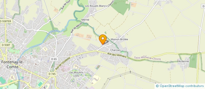 localisation de l'entreprise MONSIEUR CHRISTIAN LANCIEN  FONTENAY-LE-COMTE