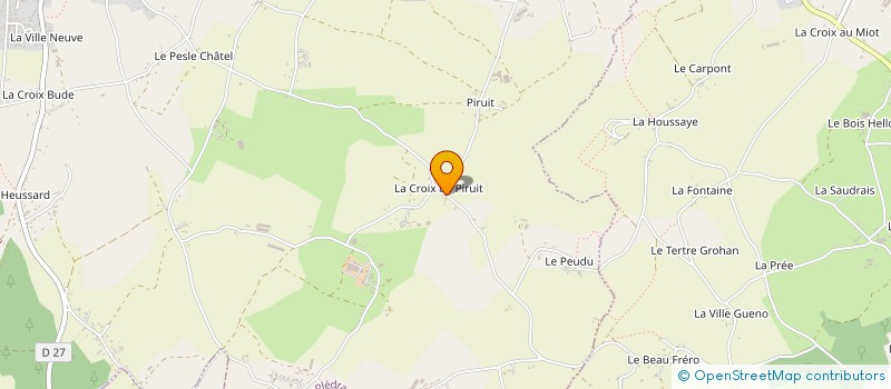 localisation de l'entreprise MONSIEUR CHRISTIAN LANDIN  PLEDRAN