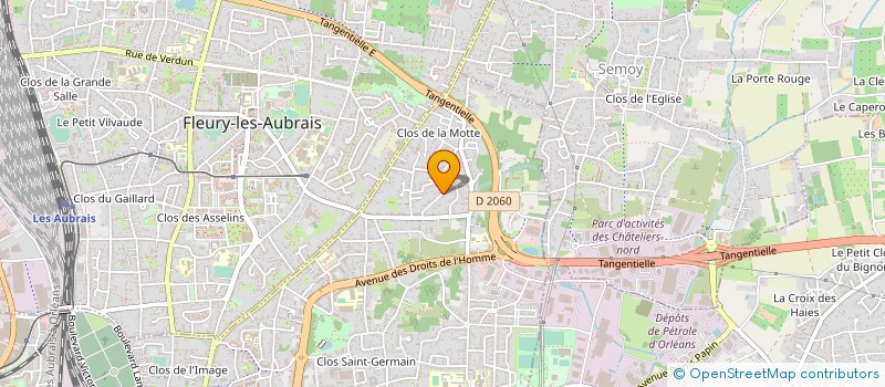 localisation de l'entreprise MONSIEUR CHRISTIAN LANDRE à ORLEANS