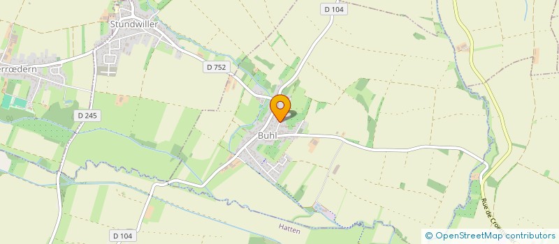 localisation de l'entreprise MONSIEUR CHRISTIAN LANG  BUHL