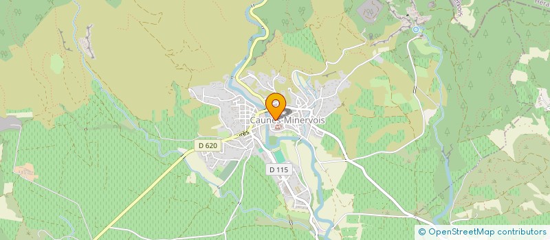 localisation de l'entreprise MONSIEUR CHRISTIAN LAO  CAUNES-MINERVOIS