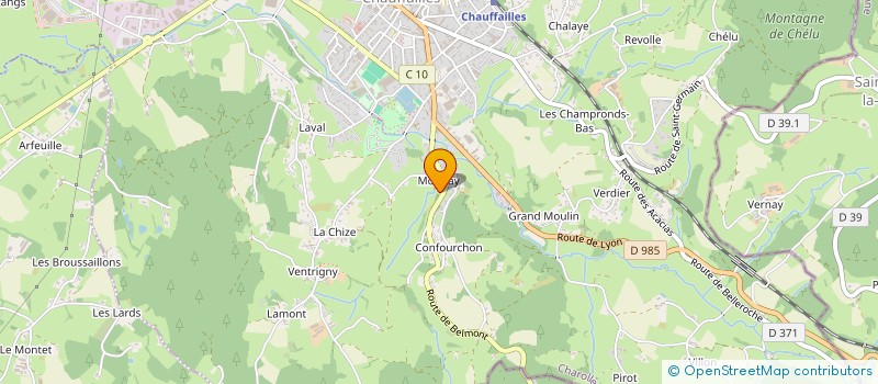 localisation de l'entreprise MONSIEUR CHRISTIAN LAPALUS à MUSSY-SOUS-DUN