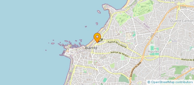 localisation de l'entreprise MONSIEUR CHRISTIAN LAPORTE à BIARRITZ