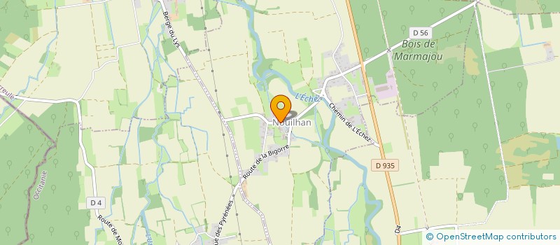 localisation de l'entreprise MONSIEUR CHRISTIAN LAPORTE  NOUILHAN