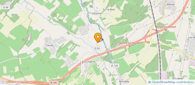 localisation de l'entreprise MONSIEUR CHRISTIAN LAROCHE à SAINT-SATURNIN