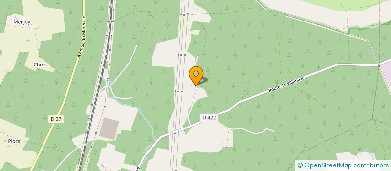 localisation de l'entreprise MONSIEUR CHRISTIAN LARRIVIERE  RION-DES-LANDES