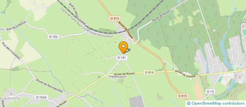 localisation de l'entreprise MONSIEUR CHRISTIAN LASNELLE à SERQUEUX