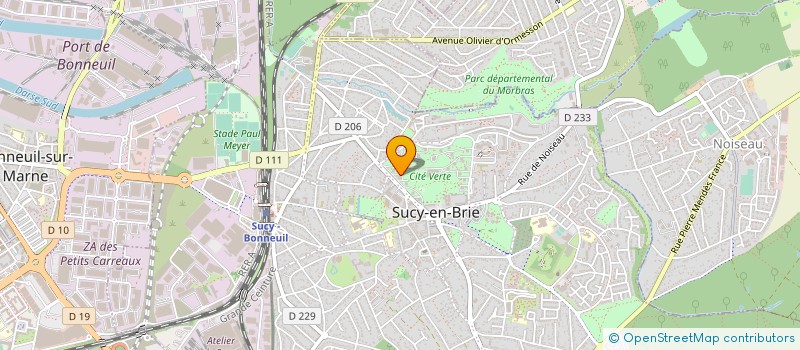 localisation de l'entreprise MONSIEUR CHRISTIAN LASRY à SUCY-EN-BRIE