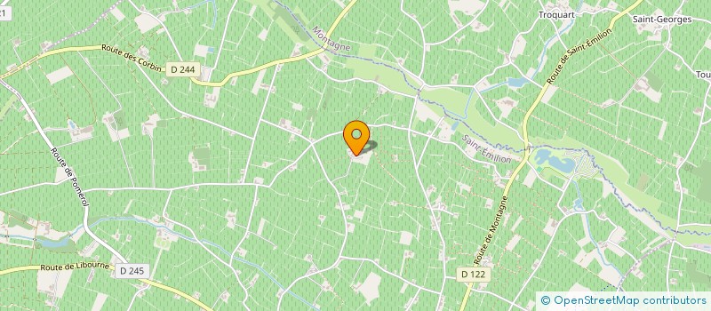 localisation de l'entreprise MONSIEUR CHRISTIAN LATASTE  SAINT-EMILION