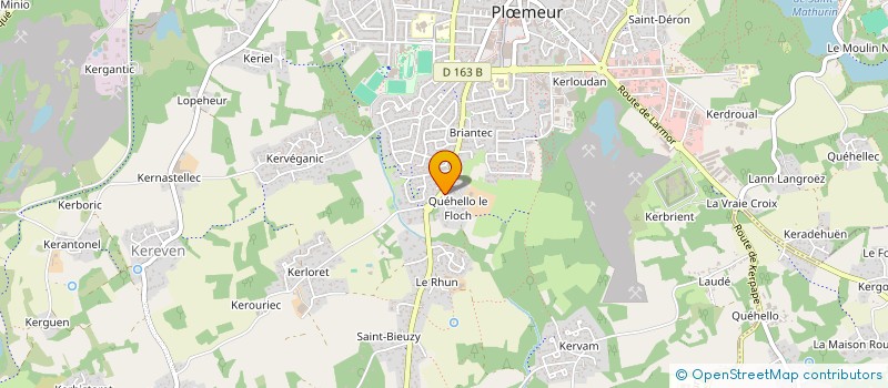 localisation de l'entreprise MONSIEUR CHRISTIAN LAURENT à PLOEMEUR