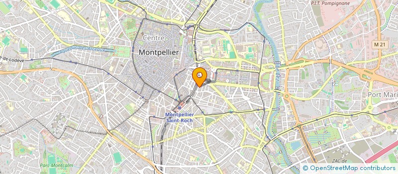 localisation de l'entreprise MONSIEUR CHRISTIAN LAURET à MONTPELLIER