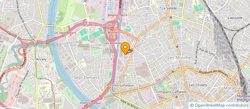 localisation de l'entreprise MONSIEUR CHRISTIAN LAURUT à TOULOUSE