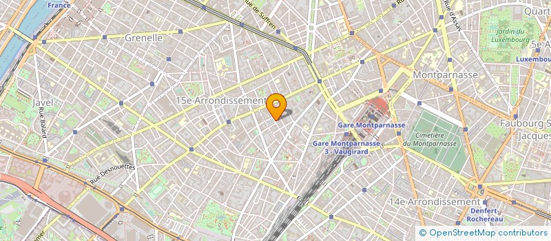 localisation de l'entreprise MONSIEUR CHRISTIAN LAUTRIC  PARIS