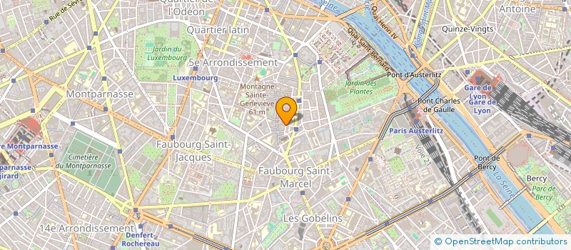 localisation de l'entreprise MONSIEUR CHRISTIAN LAVAL  PARIS