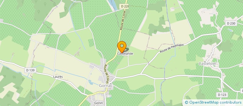 localisation de l'entreprise MONSIEUR CHRISTIAN LAVERGNE  SAUVETERRE-DE-GUYENNE