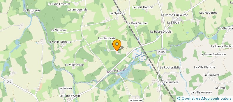 localisation de l'entreprise MONSIEUR CHRISTIAN LAVIGNE à BAGUER-MORVAN