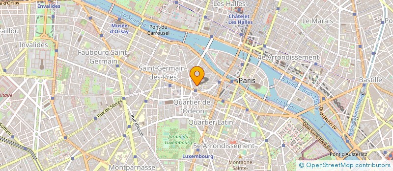 localisation de l'entreprise MONSIEUR CHRISTIAN LAVIGNE  PARIS