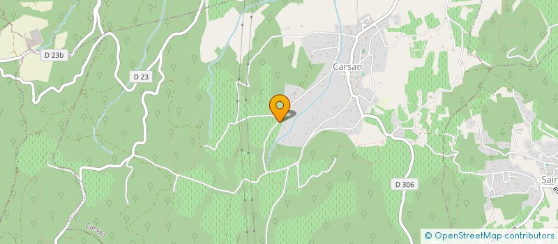 localisation de l'entreprise MONSIEUR CHRISTIAN LAY  CARSAN