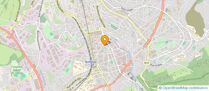 localisation de l'entreprise MONSIEUR CHRISTIAN LAZERT  SAINT-ETIENNE